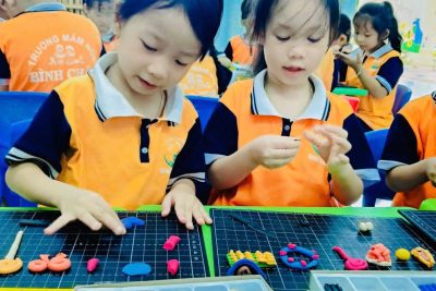 Sau 2 tuần đến lớp của các bé